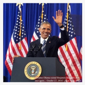 Former President Obama Visit To Benjamin Banneker - Benjamin Banneker #1937498