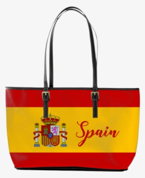 Spain Flag Large Leather Tote - Flag Of Spain: Notebook #1937917