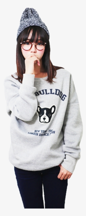 Transparent Girl Nerd - Sehun Luhan #1938213