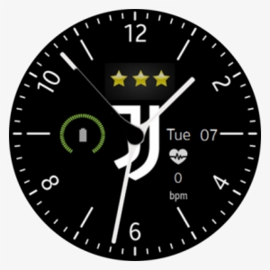 Watch Face Logo Juventus Fc - Circular Mosaic #1938262