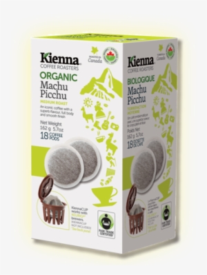 Kienna Pods Fair Trade Organic Machu Pichu - Organic Coffee Pods #1938651