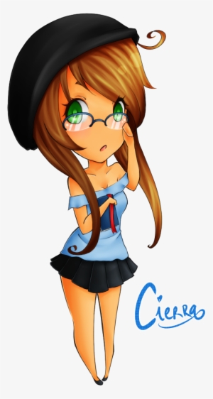 Nerd Drawing Cute - Cute Nerd Girl Drawing #1938736