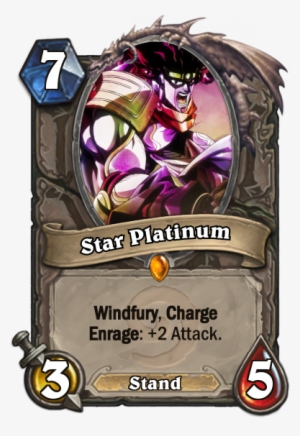 As Promised, Here Are The Joestar Stands As Hearthstone - Dota 2 Hearthstone #1938964