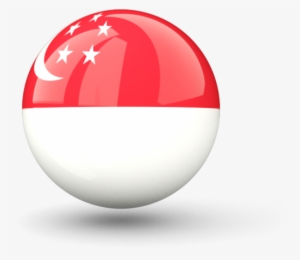Doing Business In Singapore - Indonesia Flag Ball Png #1939030