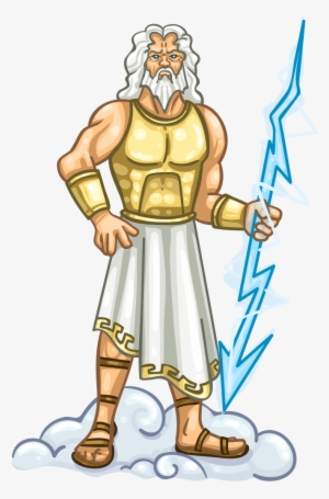 Png Transparent Library Collection Of Free Simple Download - Zeus Clipart #1939199