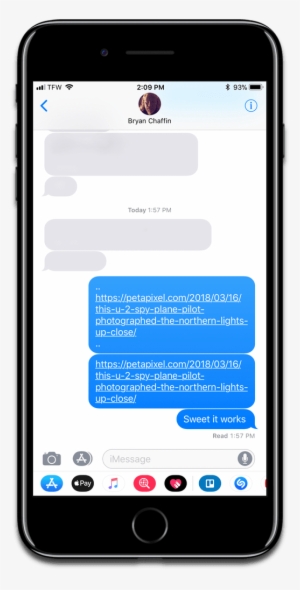 How To Send Links In Imessage Without The Rich Preview - Imessage 2018 #1940061
