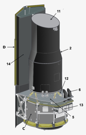 Diagram Space Telescope Spitzer - Spitzer Space Telescope Png #1940255