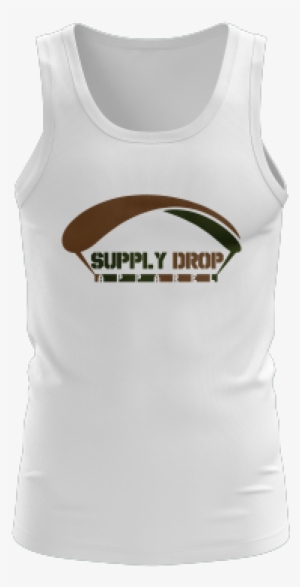 Supply Drop Men's White Tank - Active Tank #1940304 Supply Drop Men's White Tank - Active Tank #1940304