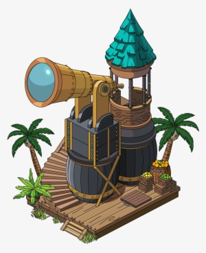 Fg Decoration Telescope - Illustration #1940339