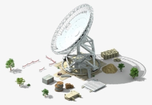Radio Telescope L1 - Radio Telescope Png #1940356
