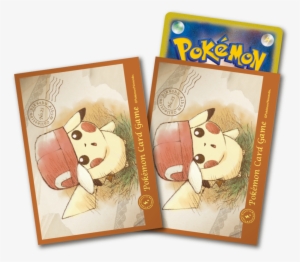 Pokemon Center Japanese Card Sleeves - Pokemon Center Original Pokemon Card Deck Shield Pikachu #1940480