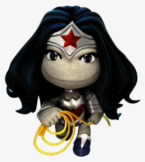 Wonder Woman And Captain Marvel Featured In Littlebigplanet's - Little Big Planet Wonder Woman #1941733