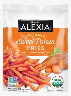 Organic Sweet Potato Fries - Alexia Fries, Yukon Select, Garlic, With Parsley #1942012