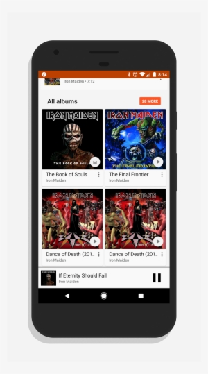 Google Play Music - Iron Maiden Dance Of Death Vinyl Record #1942310