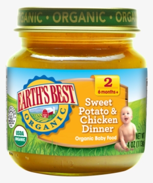 Sweet Potato Chicken - Earth's Best Organic Sweet Potatoes #1942357