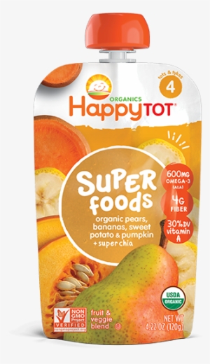 Happy Family Happy Tot Superfoods - Spinach Mango #1942403