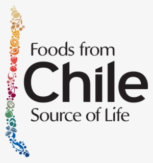 Healthy Food, Source Of Life, Quality By Nature - Food From Chile Logo #1942705