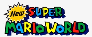 New Super Mario World Logo #1943381