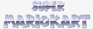 Super Mario Kart Logo - Super Mario Kart Snes Logo #1943481