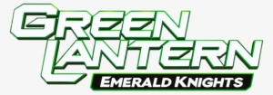 Green Lantern Movie Logo Png - Green Lantern Emerald Knights Logo #1943528