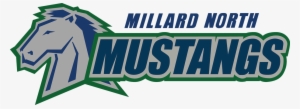 Lady Mustangs - Millard North Mustang Logo #1944028