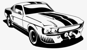 Ford Cobra Logo Amazing Jpg Black And White - Ford Mustang Shelby Gt500 Vector #1944059