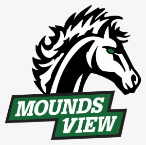 Mustang Clipart Homecoming Game - Mounds View Mustangs Logo #1944328