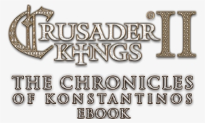 Crusader Kings Ii E-book - Crusader Kings 2 Logo #1944547