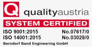 Iso-certification En - Quality Austria #1944589