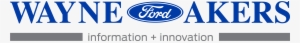 Wayne Akers Ford Inc - Wayne Akers Ford Logo #1944628