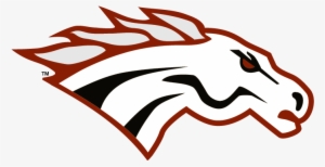 Mustang Head Logo Transparent 300ppi - Independence Mustangs #1944632