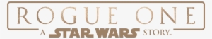 Can You Guess Which Star Wars Movie These Lines Are - Star Wars Rogue One Logo Png #1944919