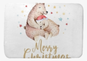 Christmas Watercolor Bear - Christmas Day #1945467