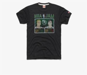 In Survey After Survey, Sports Historians Agree That - Nba Jam Celtics Shirt #1946157