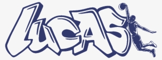 Stickers Lucas Basketball Art - Graffiti Lucas #1946158