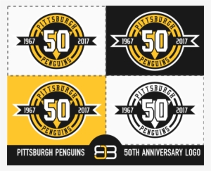 Pittsburgh Penguins 50 Year Logo #1946407