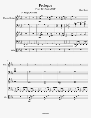 Prologue Sheet Music Composed By Chris Remo 1 Of 6 - Manteca Trumpet #1946566