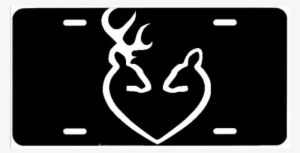 Browning Symbol Heart - Wedding Cake Topper #1946898