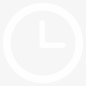 White Transparent Clock Logo Symbol - Liverpool Fc White Logo Png #1947334