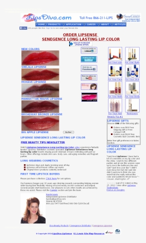 Lipsdiva Lipsense Competitors, Revenue And Employees - Web Page #1947497