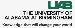 Uab Wordmark Flush Right - University Of Alabama At Birmingham #1947556