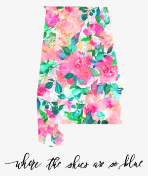 “where The Skies Are So Blue” Alabama Short Sleeve - Skirt #1947628