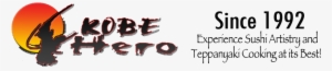Header Logo Address - Kobe Hero Japanese Steak And Sushi Bar #1948896