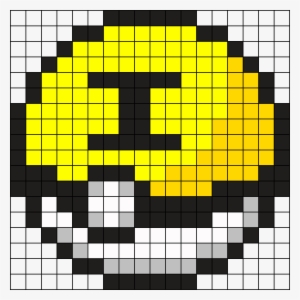 Team Instinct Pokeball Perler Bead Pattern / Bead Sprite - Pixel Art Tokyo Ghoul #1949074