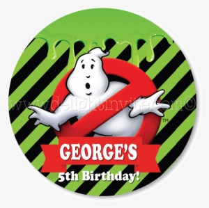 Ghostbusters Favor Tags - Ghostbusters Birthday Stickers #1950458