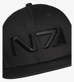 Mass Effect N7 All Black Snapback - Beanie #1950707