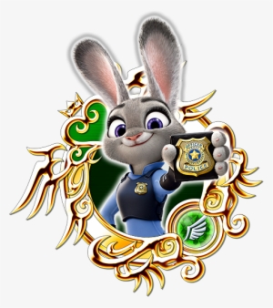 The First Bunny To Ever Join Zootopia's Police Department - Stained Glass 7 Khux #1951115