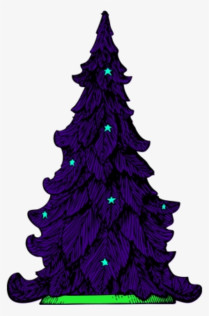 Pine Tree Silhouette Clip Art - Christmas Tree Clip Art #1951666