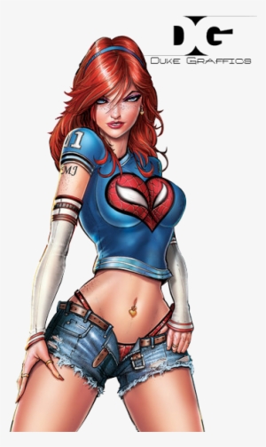 Starfire Marvel - Mary Jane Watson Render #1952764
