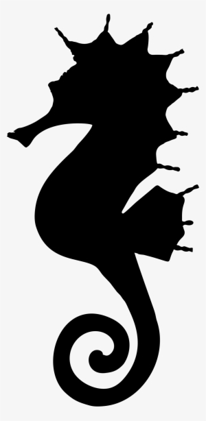 Silhouette Big Image Png - Seahorse Clip Art Silhouette #1952765